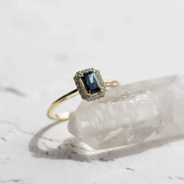 Radiant cut lab grown diamond ring MILLIE Image