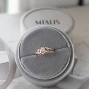 Unique lab-grown diamond engagement ring CAIRA Thumbnail