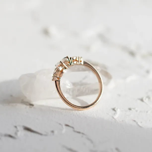 Unique lab-grown diamond engagement ring CAIRA Image