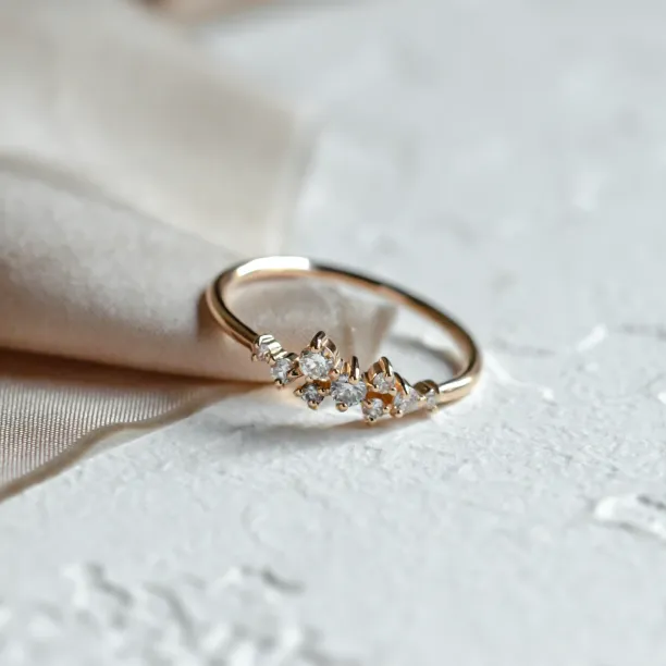 Diamond cluster ring CLARA Image