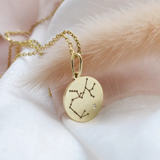Diamond pendant with a zodiac constellation ZODIAC Image