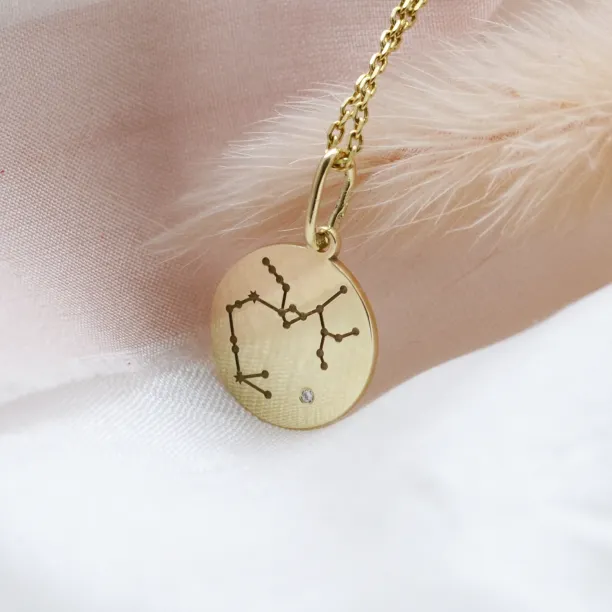 Diamond pendant with a zodiac constellation ZODIAC Image