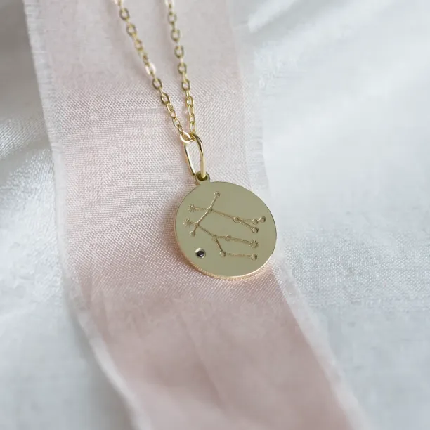 Diamond pendant with a zodiac constellation ZODIAC Image