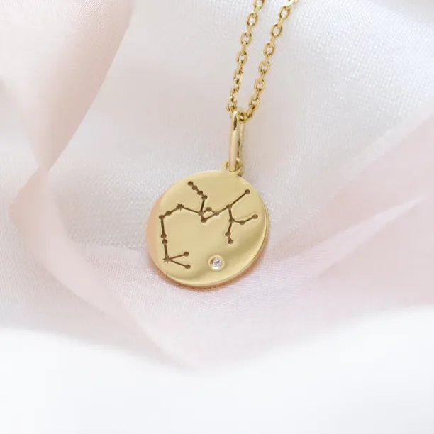 Diamond pendant with a zodiac constellation ZODIAC Image