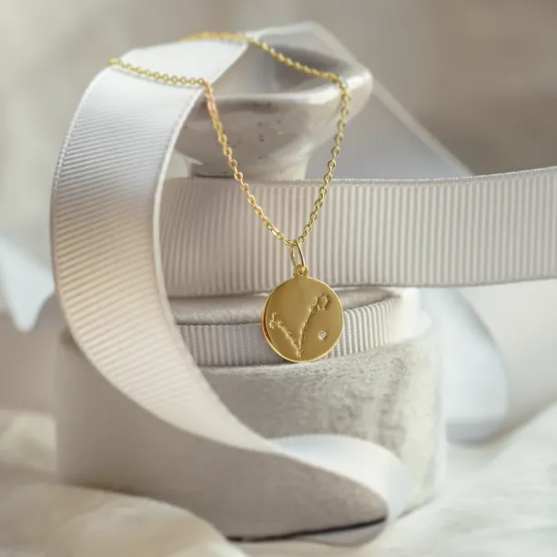 Diamond pendant with a zodiac constellation ZODIAC Image