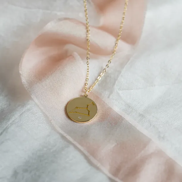 Diamond pendant with a zodiac constellation ZODIAC Image