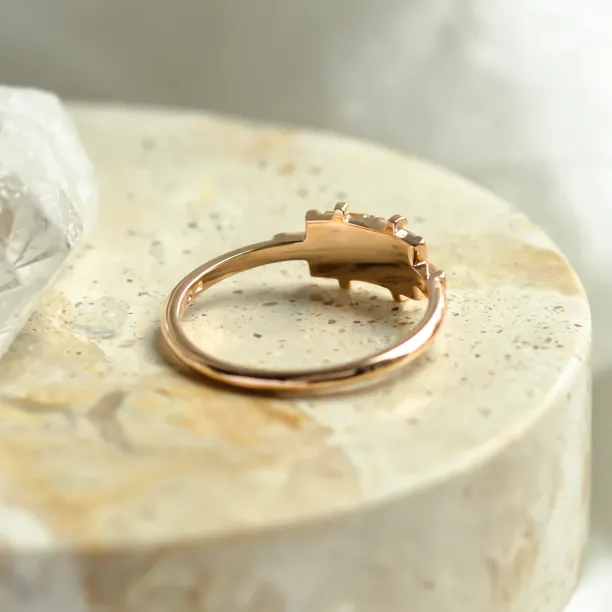 Baguette moissanite ring VANCE Image