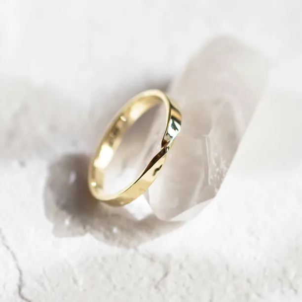 Unconventional wedding rings with braiding CLAY Image