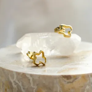 Irregular unique diamond earrings CLAUDINE Thumbnail