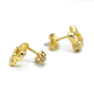 Irregular unique diamond earrings CLAUDINE Thumbnail