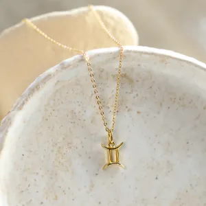 Original diamond necklace GEMINI Thumbnail