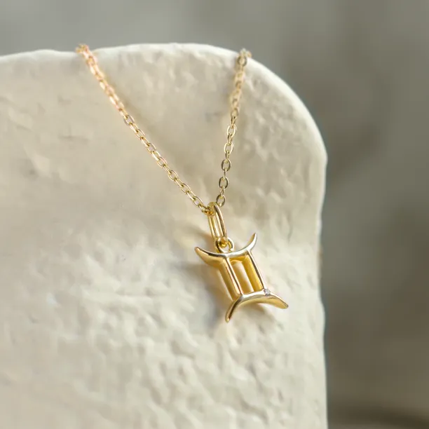 Original diamond necklace GEMINI Image