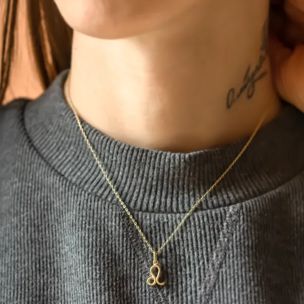 Original necklace with diamond LEO Image