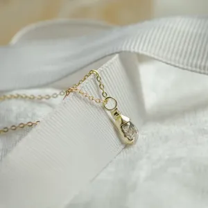Pendant with salt and pepper and classic diamond TASH Thumbnail