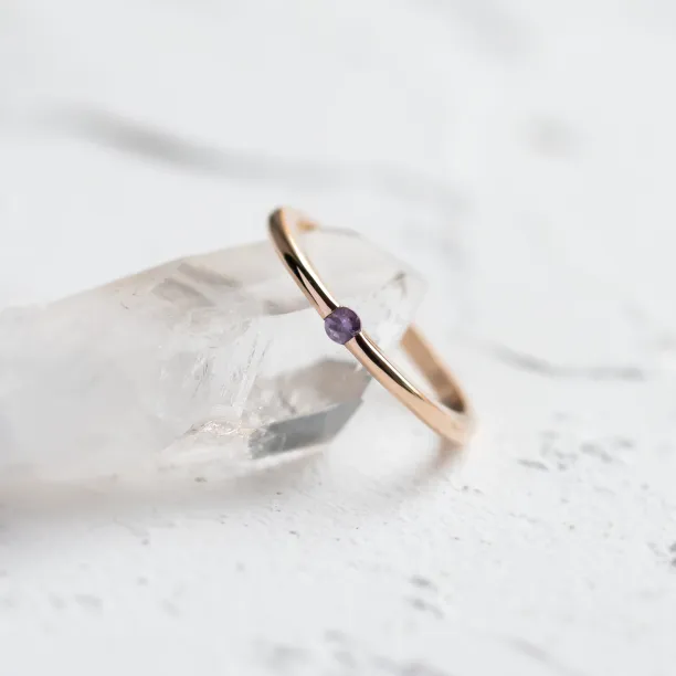 Lavender sapphire ring HAIMEE Image