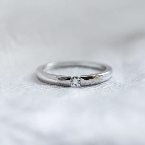 Engagement ring with diamond ROVIK Image