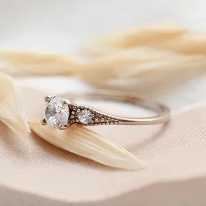 Gold vintage lab-grown diamond ring ORSINI Thumbnail