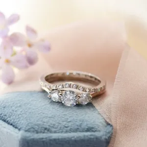 Gold lab-grown diamond engagement ring VIRBO Thumbnail