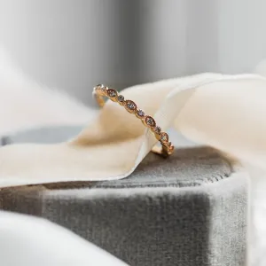 Vintage eternity ring with lab-grown diamonds RIGA Thumbnail
