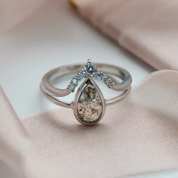 Set rings with diamonds ERIN Image