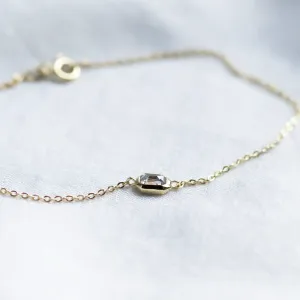 Salt and pepper diamond bracelet NAYA Thumbnail