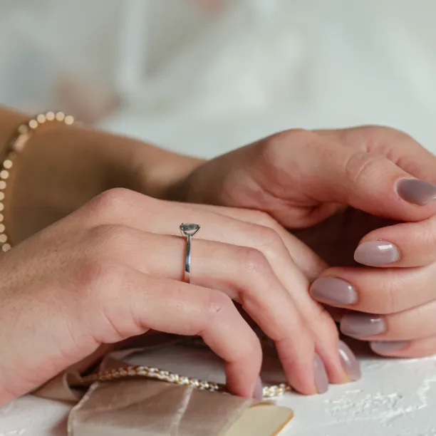 Engagement salt'n'pepper diamond ring CARMIA Image