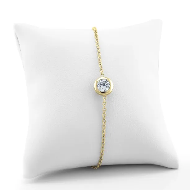 Gold bracelet with Diamond LOKKA Image