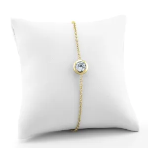 Gold bracelet with Diamond LOKKA Thumbnail