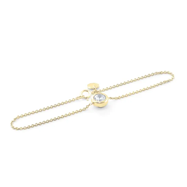 Gold bracelet with Diamond LOKKA Image