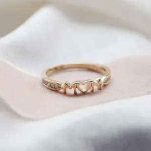 HAVME gold diamond dress ring for young mummies and mothers-to-be Thumbnail