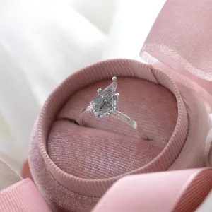 Rutilated quartz ring with diamonds EABHA Thumbnail