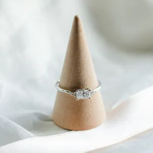 Original engagement ring with moissanite GLOW Thumbnail