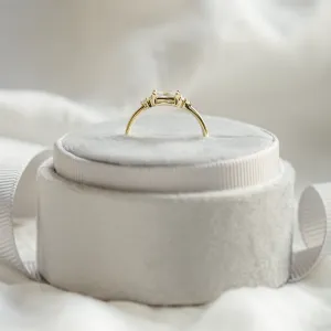 Original engagement ring with moissanite GLOW Thumbnail