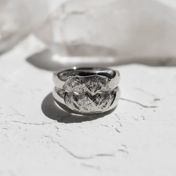 Mountain wedding rings HIMALAYAS Image