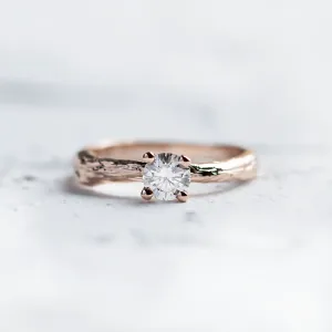 Twig moissanite engagement ring DREMIE