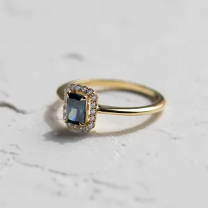 Radiant cut lab grown diamond ring MILLIE Thumbnail