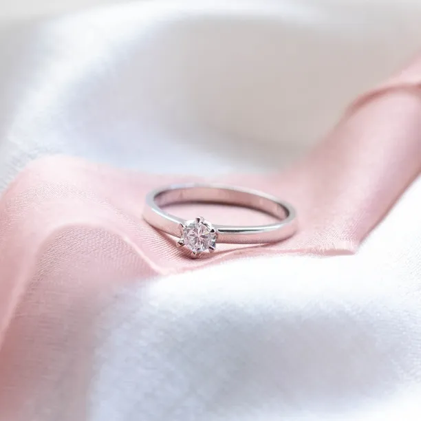 Engagement diamond ring 0.16ct  FISKA Image