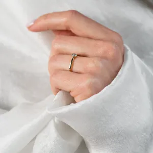 Engagement diamond ring 0.16ct  FISKA Thumbnail