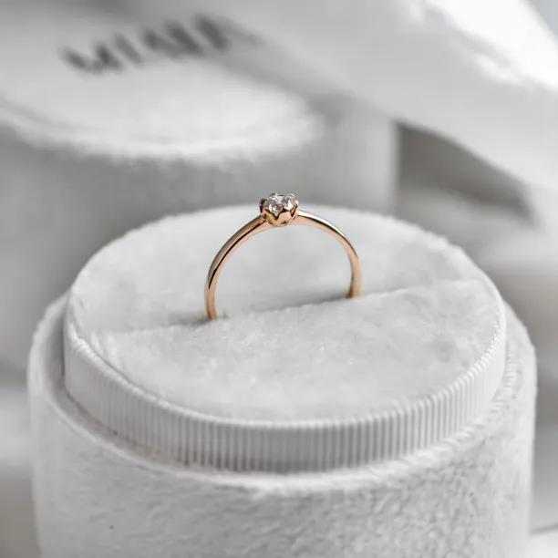 Engagement diamond ring 0.16ct  FISKA Image