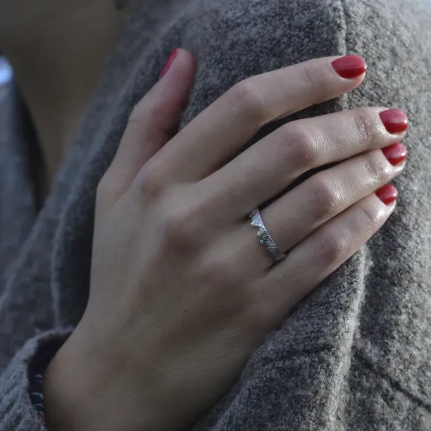 Handmade gold wedding rings MONT Image