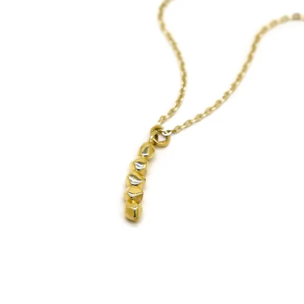 Minimalist gold necklace CORINNE Image