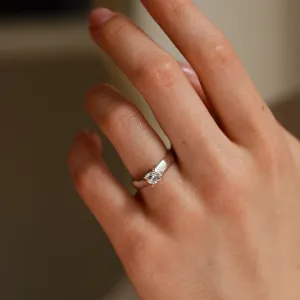 Engagement ring with diamond 0.33ct HEIM Thumbnail