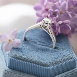 Engagement ring with diamond 0.33ct HEIM Thumbnail