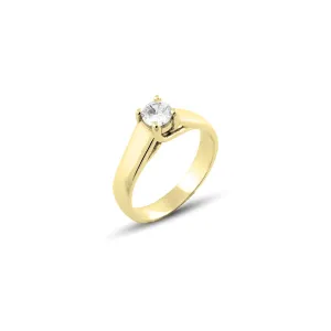 Engagement ring with diamond 0.33ct HEIM Thumbnail