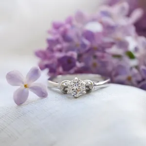 RISTE diamond engagement ring 0.4ct Thumbnail