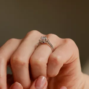 RISTE diamond engagement ring 0.4ct Thumbnail