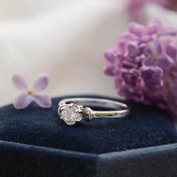 RISTE diamond engagement ring 0.4ct Image