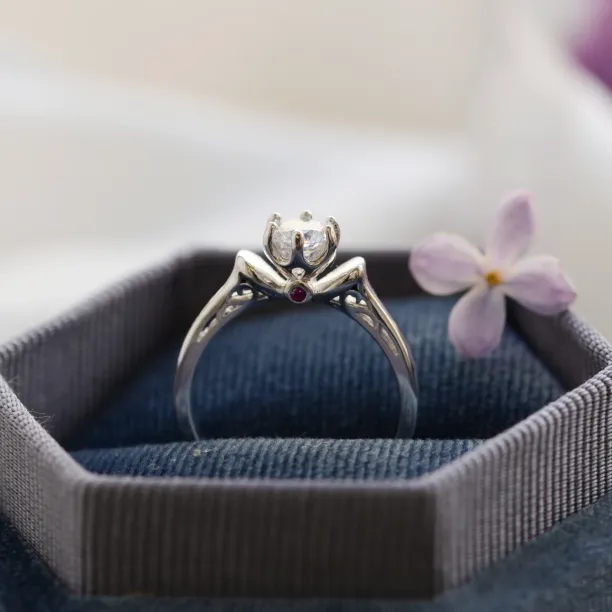 RISTE diamond engagement ring 0.4ct Image