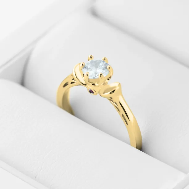 RISTE diamond engagement ring 0.4ct Image