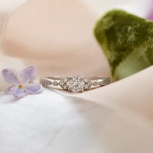 KREKE gold diamond engagement ring Thumbnail